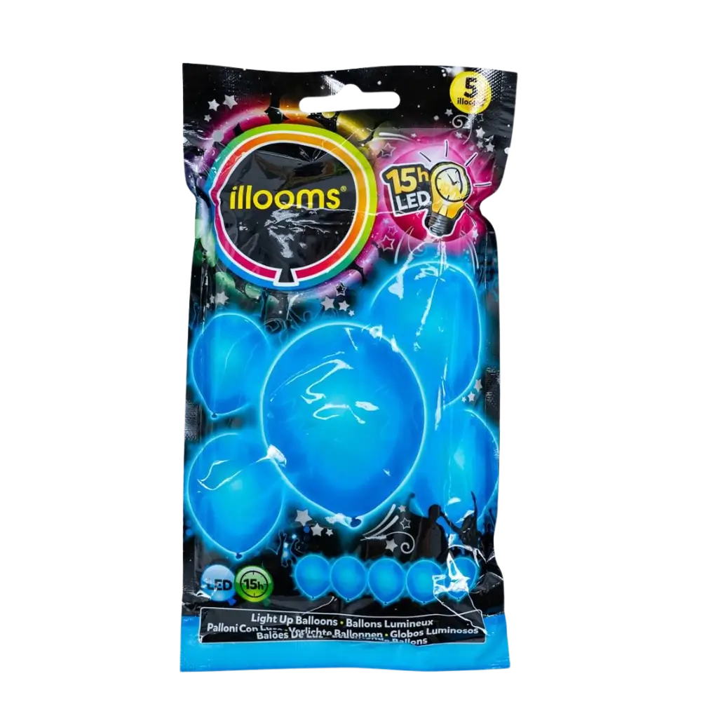 Illooms® LED Latex Balloons - Blue